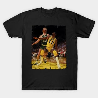 Larry Bird vs Magic Johnson T-Shirt